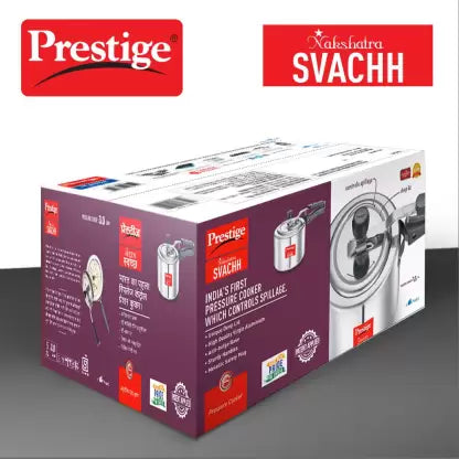 Prestige Nakshatra Svachh 3 L Pressure Cooker  (Aluminium)