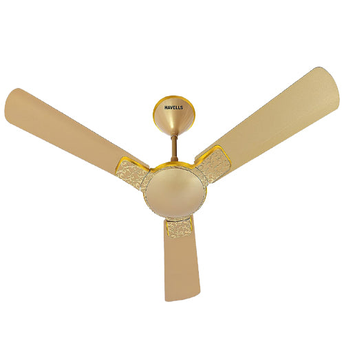 Havells 1200mm Enticer Hues Energy Saving Ceiling Fan (Hues Gold)