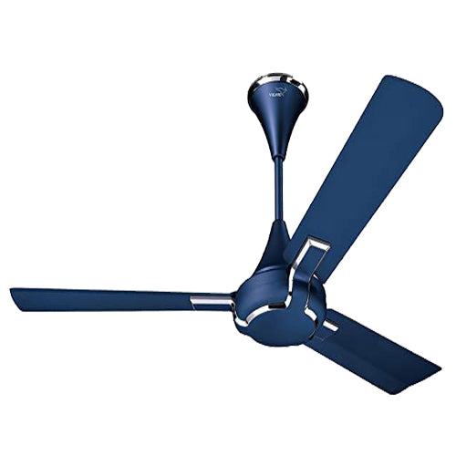 V-Guard GLADO PRIME VX 1 Star 1200 mm Energy Saving 3 Blade Ceiling Fan  (RIBAND BLUE MATTE)