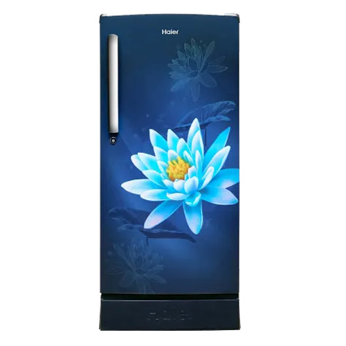 Haier 175L 2 Star Direct Cool Single Door Refrigerator With Toughened Glass Shelf - HRD-1962PBL-N