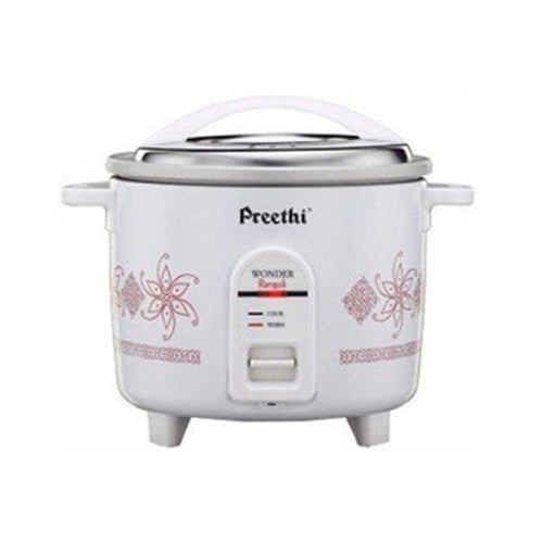 Preethi RC 319 A10 Electric Rice Cooker  (1 L, White and Red)