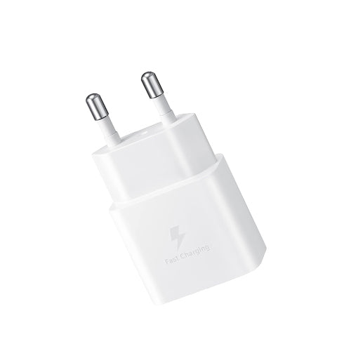 Samsung Original 15W Single Port, Type-C Charger (Cable not Included), White
