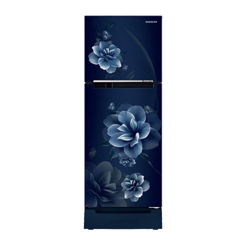 Samsung 236L 2 Star Inverter Frost-Free Double Door Refrigerator (Camellia Blue)