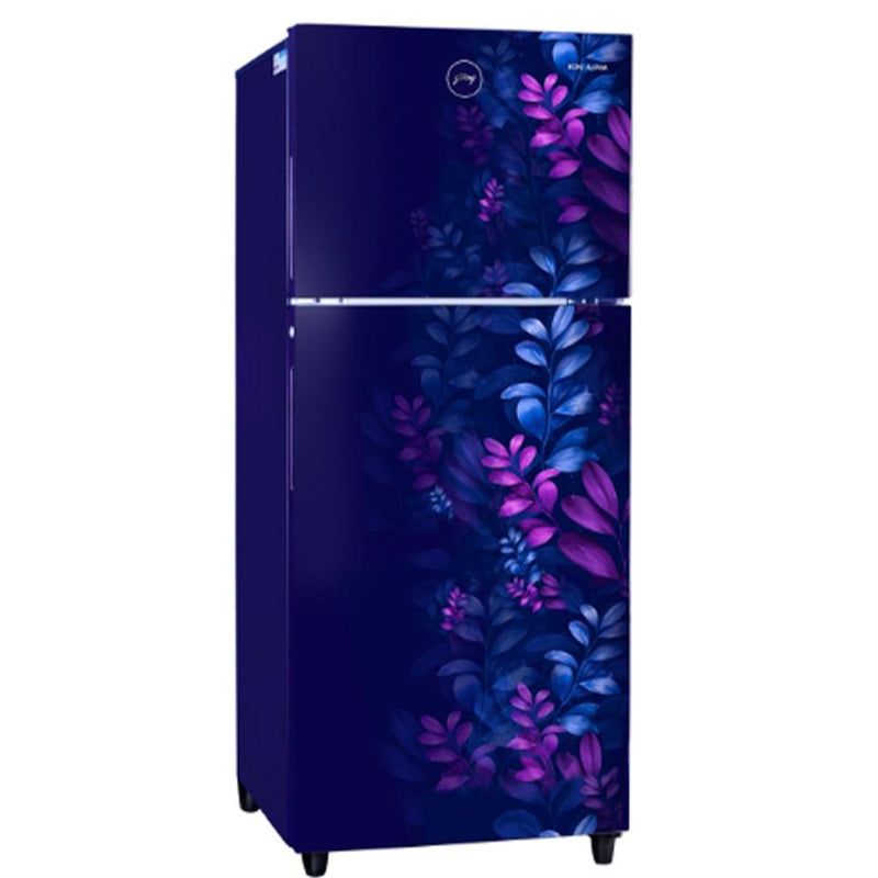 Godrej 253 Litre 2 Star Frost Free Double Door Refrigerator, Aria Blue RT EONALPHA 270B 25 RI