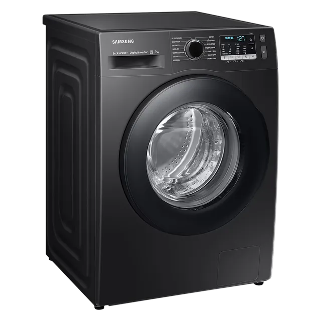 Samsung 9.0 kg Eco Bubble™ Front loading Washing Machine with Hygiene Steam & DIT Motor, WW90TA046AB1