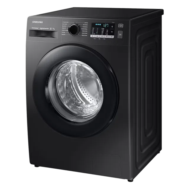 Samsung 9.0 kg Eco Bubble™ Front loading Washing Machine with Hygiene Steam & DIT Motor, WW90TA046AB1