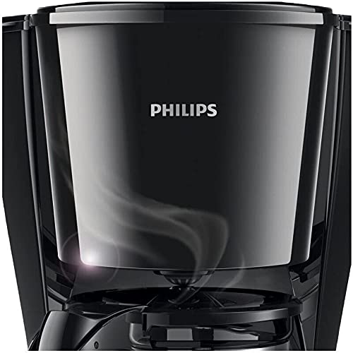 PHILIPS Drip Coffee Maker HD7432/20, 0.6 L, Ideal for 2-7 cups, 750W, Black, Medium