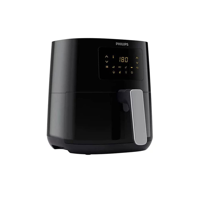 Philips Essential Air Fryer HD9252/70 with Rapid Air Technology, uses up to 90% less fat, 7 Presets Touch Screen
