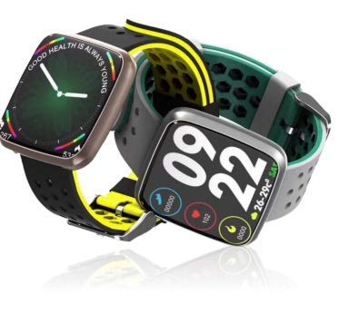 Hapi Pola FIT PRO ST-05 Full Touchscreen Smartwatch  (Multicolor Strap, 33 mm)