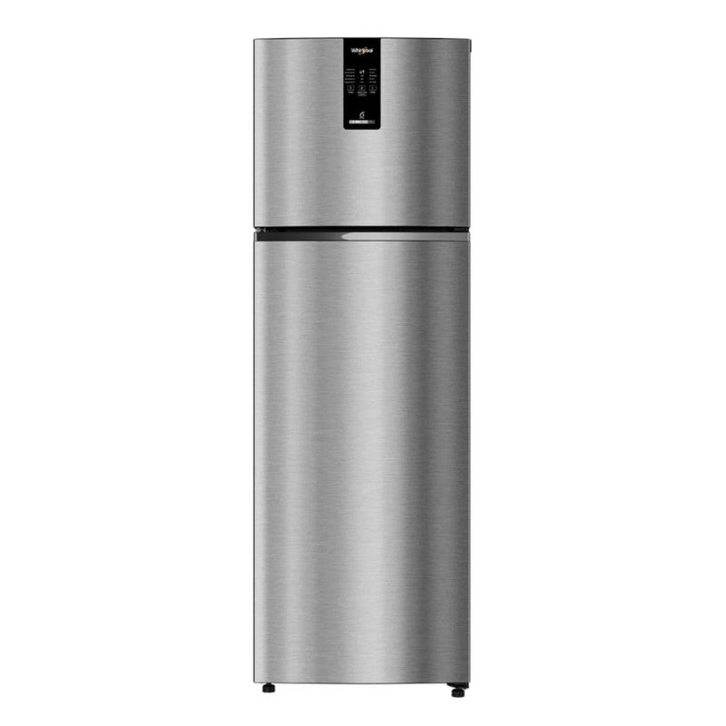 Whirlpool Intellifresh Pro 235L 2 Star Convertible Frost Free Double-Door Refrigerator (IFPRO INV CNV 278 ILLUSIA STEEL(2S)-TL