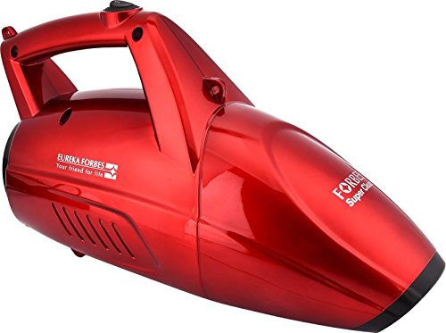 Eureka Forbes Super Clean Handheld Vacuum Cleaner (Red/Black),0.5 Liter,Cartridge