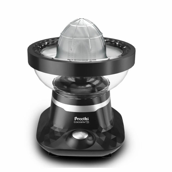 Preethi Cocosta Kp001 Coconut Scraper&Citrus Juicer,100% Safe Dual Protection Scraper With Safety Switch&Silicon Cap