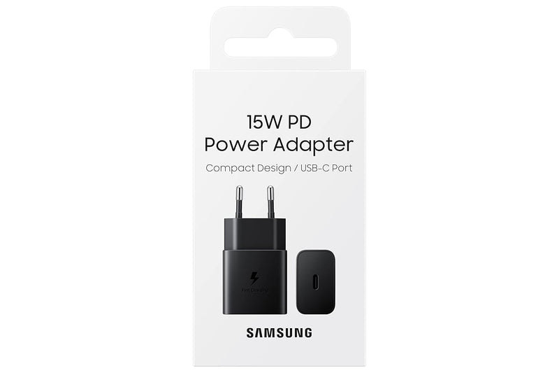 Samsung Original 15W Single Port, Type-C Charger (Cable not Included)