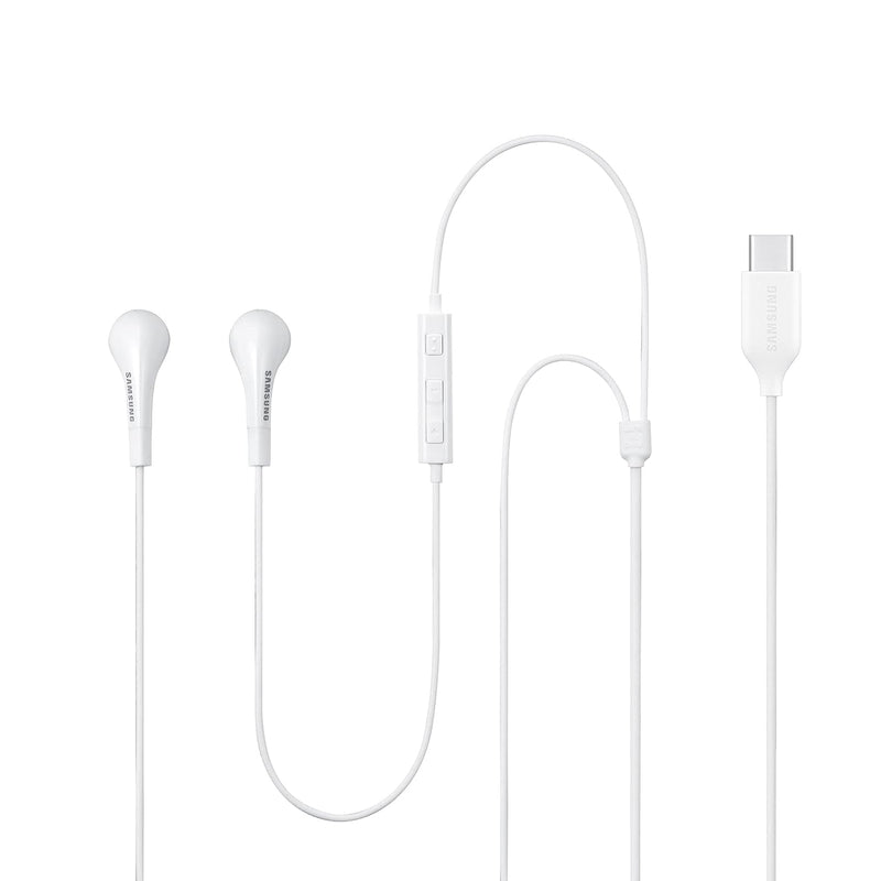 Samsung Original IC050 Type-C Wired in Ear Earphone with mic (Black & White