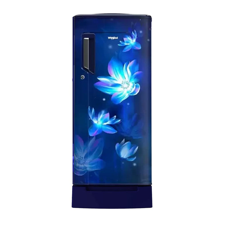 Whirlpool 200 L Direct Cool Single Door 3 Star Refrigerator  (Sapphire Flower Rain, 215 IMPC PRM 3S