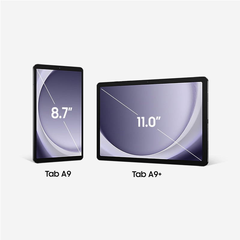 Samsung Galaxy Tab A9 22.10 cm (8.7 inch) Display, RAM 4 GB, ROM 64 GB Expandable, Wi-Fi Tablet, Gray