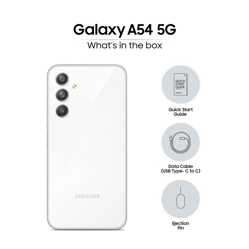 Samsung Galaxy A34 5G (Awesome Violet, 8GB, 128GB Storage) | 48 MP No Shake