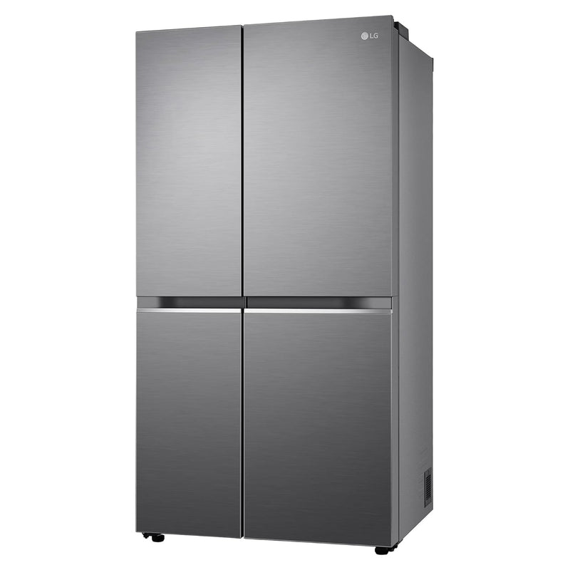 LG 655 L Frost-Free Inverter Wi-Fi Side-By-Side Refrigerator (2023 Model, GL-B257EPZX, Shiny Steel, Door Cooling+ with Hygiene Fresh)