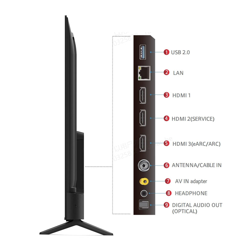 TCL 164 cm (65 inches) Bezel-Less Full Screen Series Ultra HD 4K Smart LED Google TV 65P635 Pro (Black)