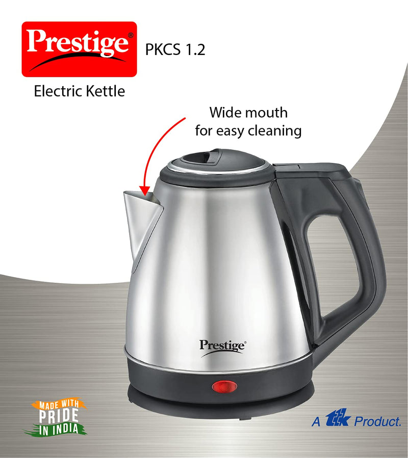 Prestige Electric kettle - PKCS 1.2 L, Silver