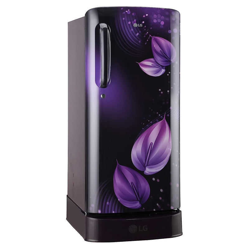 LG 185 L 3 Star Direct-Cool Single Door Refrigerator GL-D201APVD, (Purple Victoria)