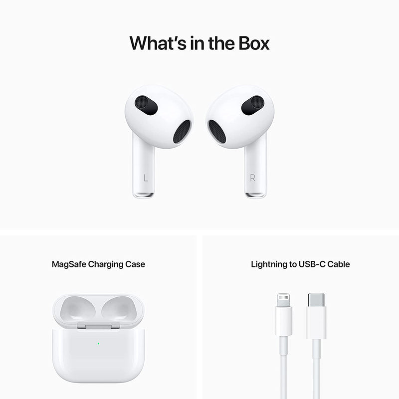 Apple AirPods (3rd Generation) with Lightning Charging Case 