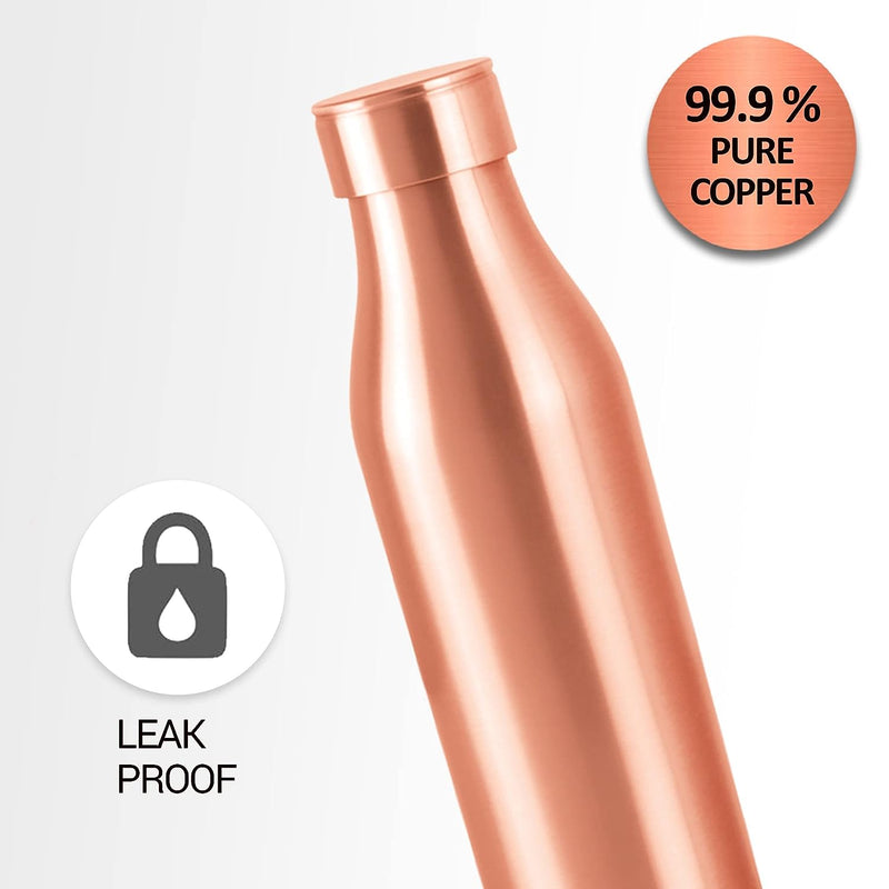 MILTON Copper Charge 1000 Water Bottle, 930 ml, 1 Piece