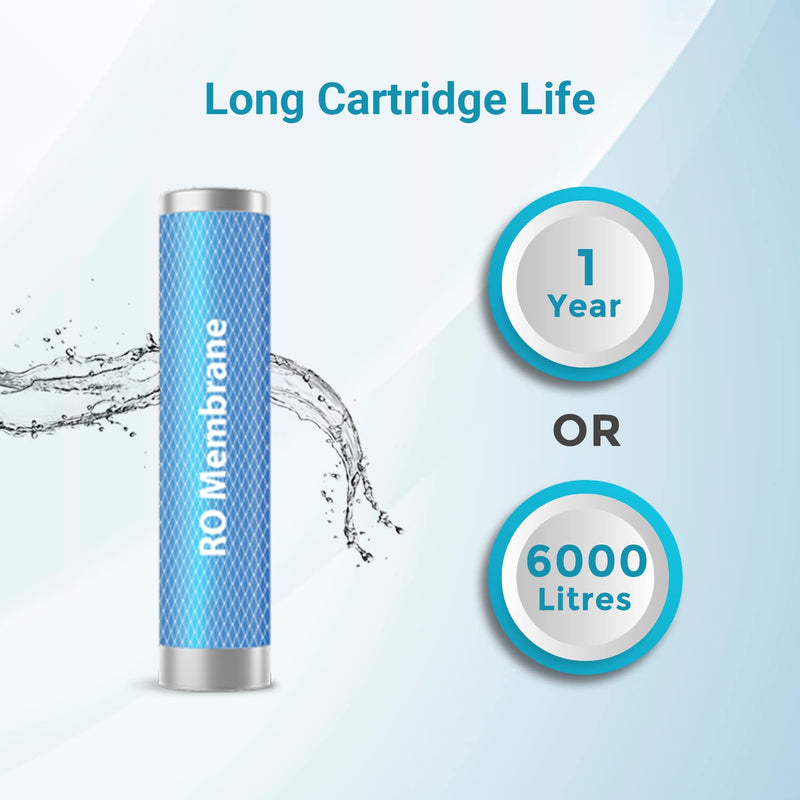 Aquaguard Sure Champ RO+UV water purifier 7L storage.