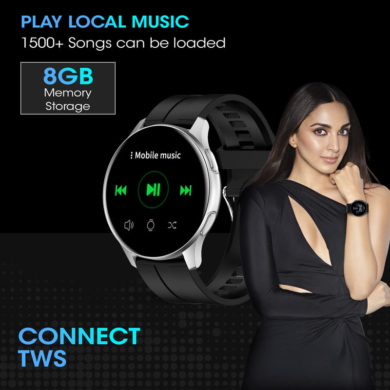 Fire-Boltt INVINCIBLE 1.39" (3.53cm) AMOLED 454x454 Bluetooth Calling Smartwatch ALWAYS ON