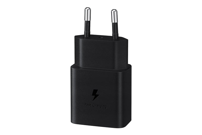 Samsung Original 15W Single Port, Type-C Charger (Cable not Included), Black