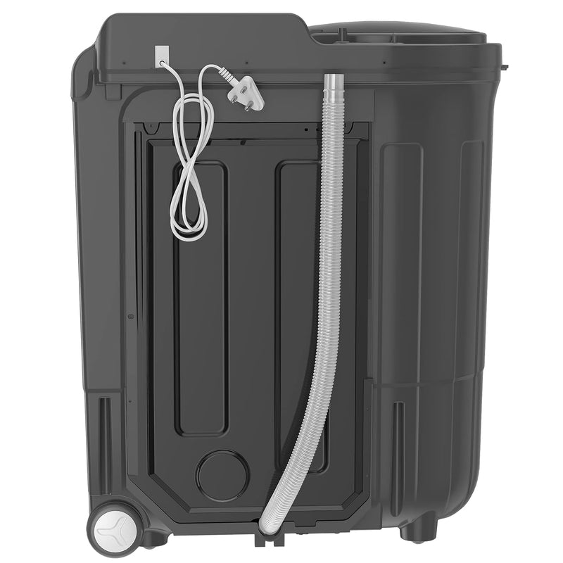 Whirlpool 7.5 Kg 5 Star Turbo Dry Semi-Automatic Top Loading Washing Machine ( ACE 7.5 TRB DRY MAX Grey Dazzle, 5 YR, 10 MIN Quick Drying)