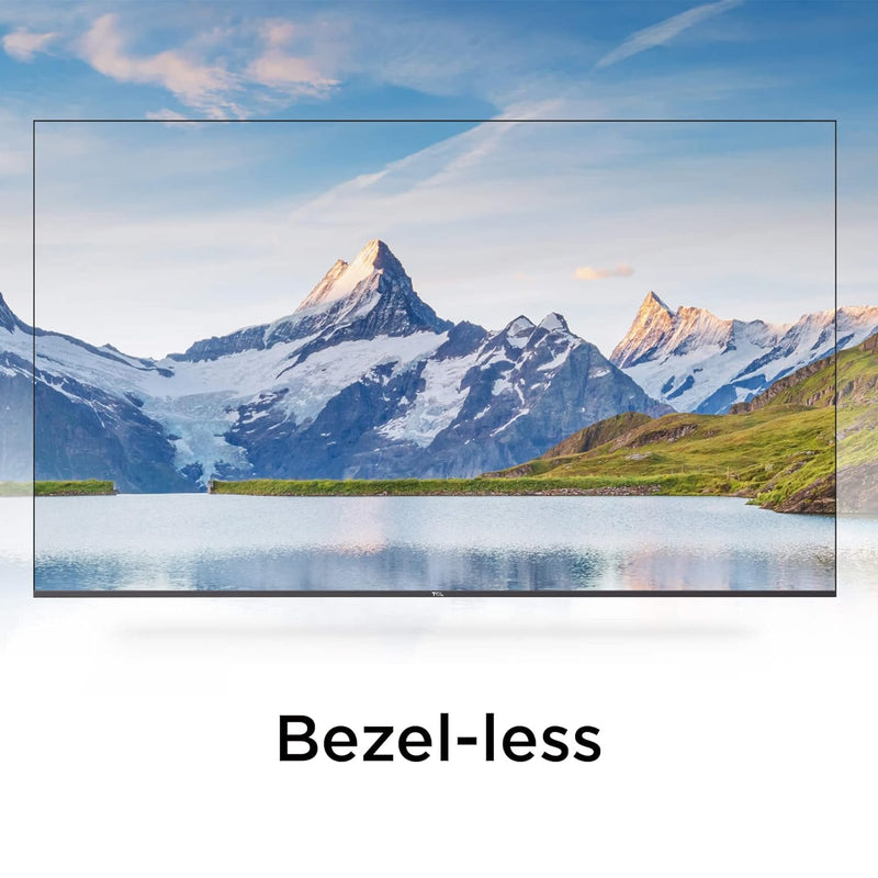 TCL 139 cm (55 inches) Bezel-Less Full Screen Series Ultra HD 4K Smart LED Google TV 55P635 Pro (Black)
