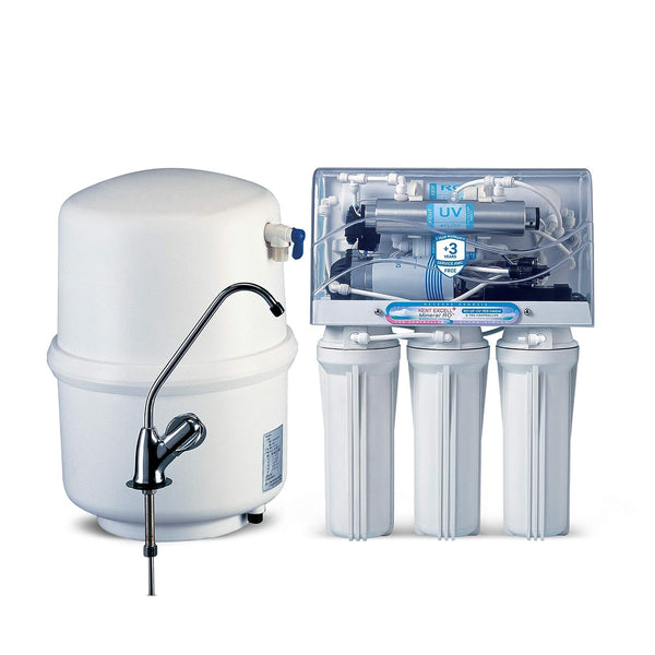 KENT EXCELL Plus (11003) 7 L RO + UV + UF Water Purifier  (White)