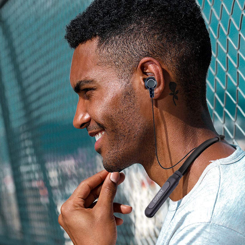 CONEKT Bounce Wireless Bluetooth In Ear Earphone with Mic (Black)