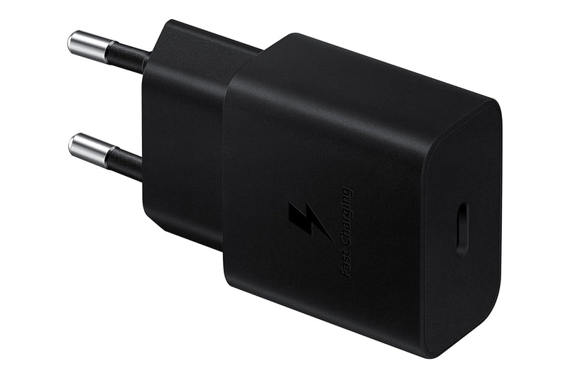 Samsung Original 15W Single Port, Type-C Charger (Cable not Included), Black