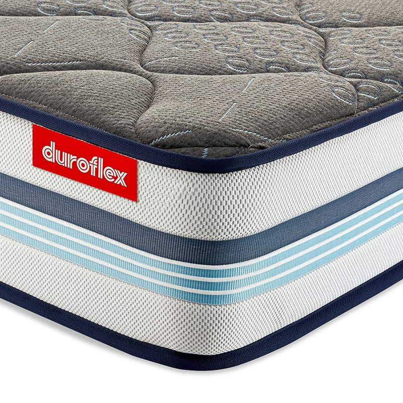 Duroflex Strength - Certified Orthopaedic 6 Inch King Size High Density Coir Medium Firm Mattress for Back Support(72 X 72 X 6)