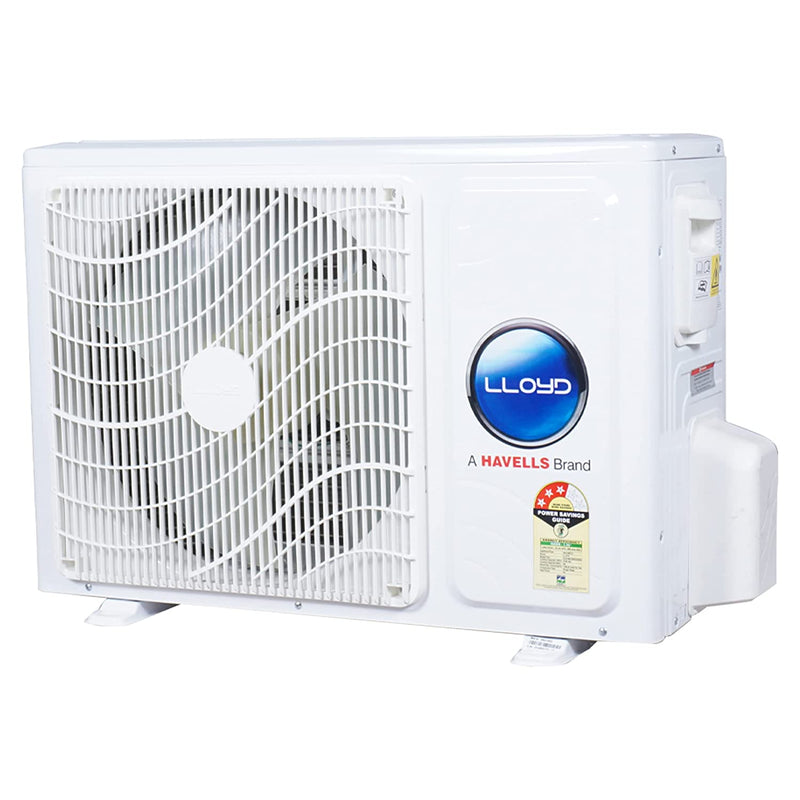 Lloyd 1 Ton 3 Star Fixed Speed Split Air Conditioner With PM 2.5 Air Filter & Anti Viral Dust Filter Smart 4-way Swing (Copper, 2023 model - GLS12C3XWADS, White)