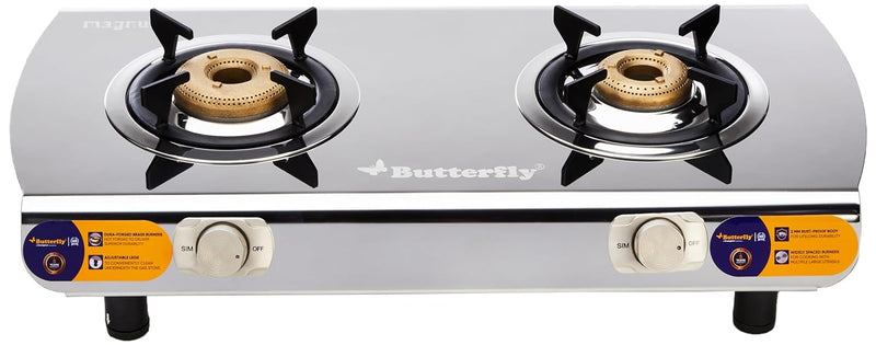 Butterfly Magnum Stainless Steel Lpg Stove, 2B