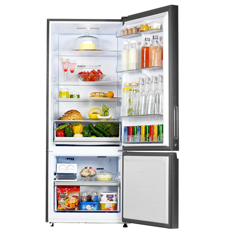 Haier 445L 2 Star Frost Free Double Door Bottom Mount Refrigerator (2023 Model, HRB-4952BIS-P