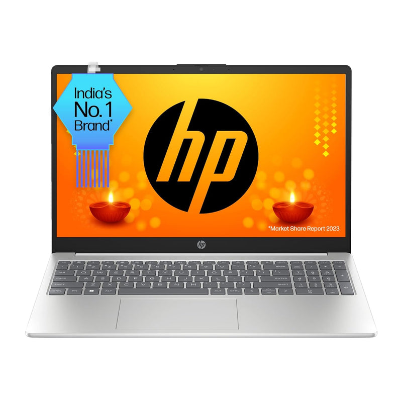 HP Laptop 15, 13th Gen Intel Core i3-1315U, 15.6-inch (39.6 cm), FHD, 8GB DDR4, 512GB SSD, Intel Iris Xe Graphics, FHD