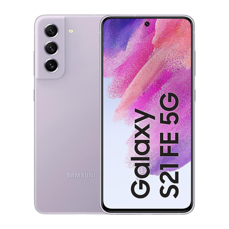 Samsung Galaxy S21 FE 5G 128 GB, 8 GB, Light Violet, Mobile Phone