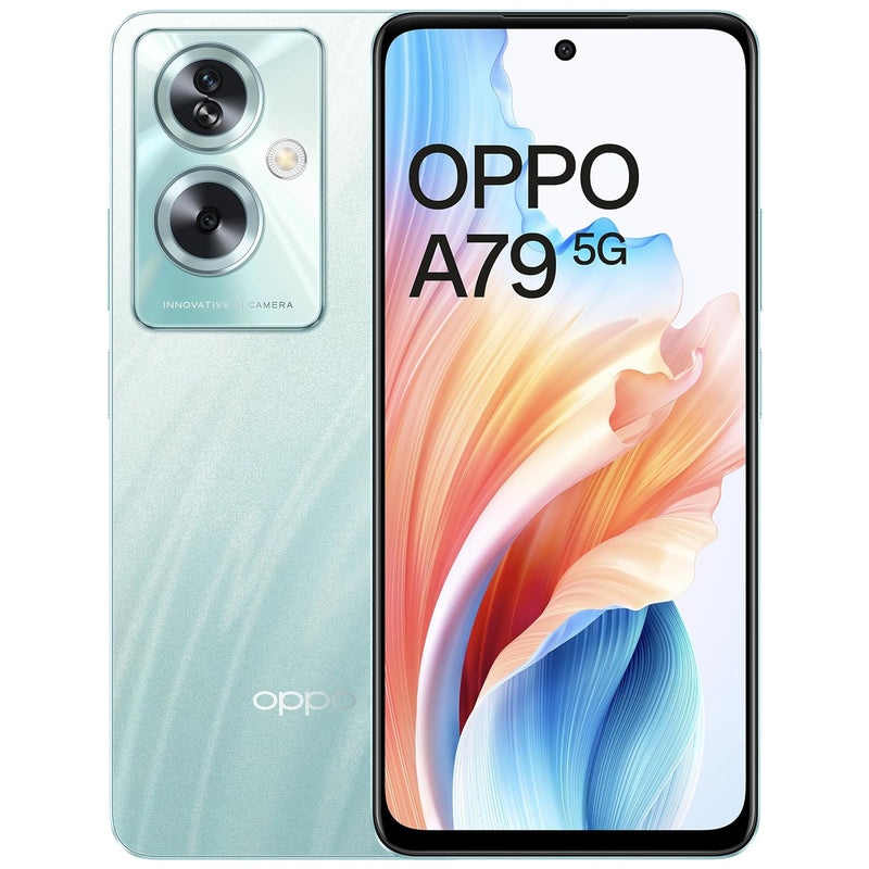 Oppo A79 5G (Mystery Black, 8GB RAM, 128GB Storage) | 5000 mAh Battery with 33W SUPERVOOC Charger