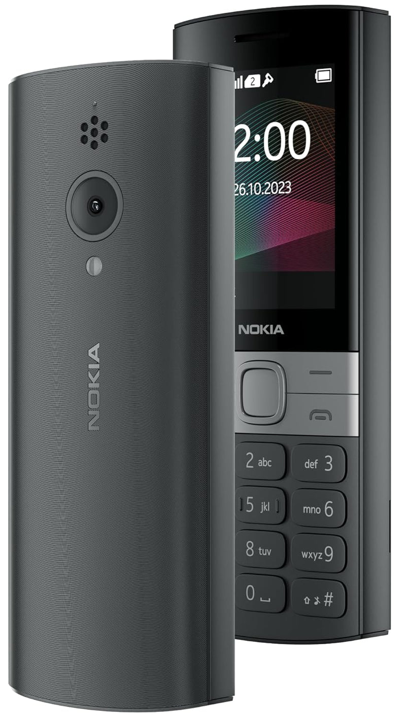 Nokia 150 Dual SIM Premium Keypad Phone | Rear Camera, Long Lasting Battery Life, Wireless FM Radio & MP3 Player and All-New Modern Premium Design