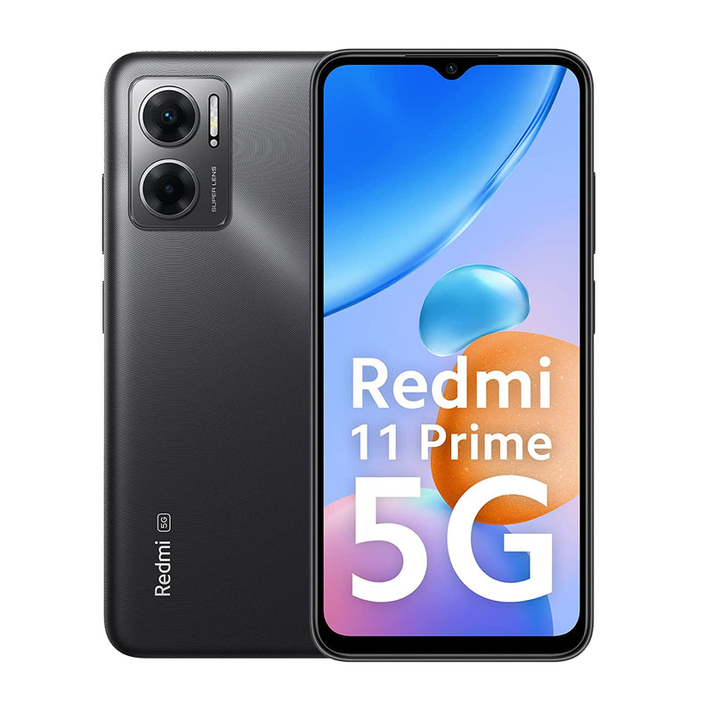 Redmi 11 Prime 5G (Thunder Black, 6GB RAM, 128GB Storage)