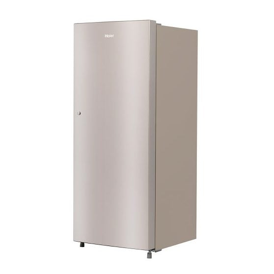 Haier 215 L 3 Star Single Door Refrigerator (HRD-2353BIS-P, Inox Steel)