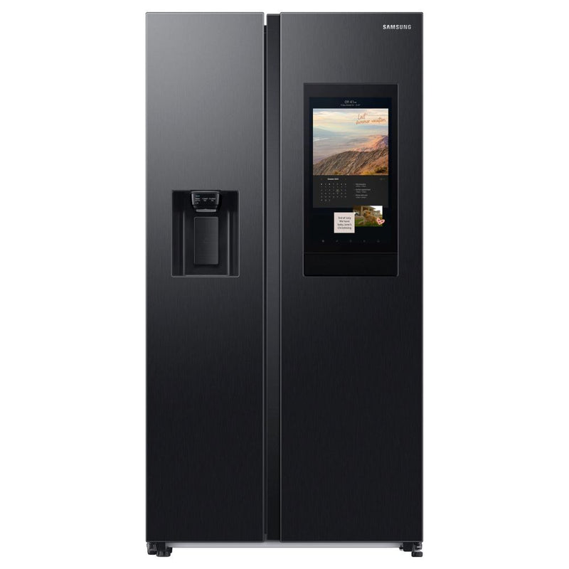 Samsung 615 Litre 3 Star Side by Side Refrigerator, Black RS7HCG8543B1HL