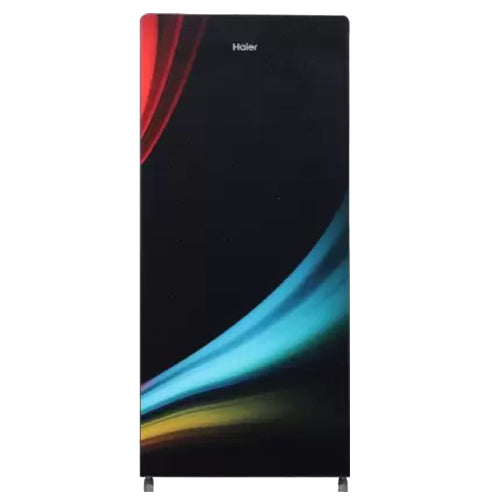 HAIER Refrigerator DC 185 L Prism Glass Single Door 2 Star (HRD-2062CPG-N)