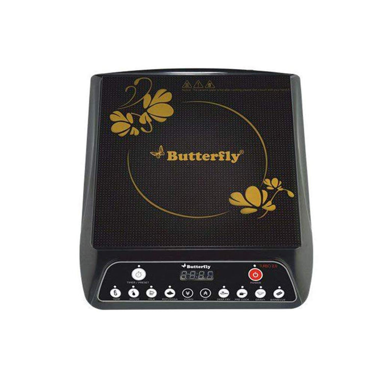 Butterfly Turbo Plus 1800W Induction Cooktop ( Black )