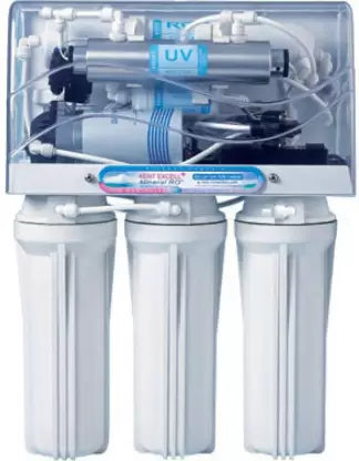 KENT EXCELL Plus (11003) 7 L RO + UV + UF Water Purifier  (White)