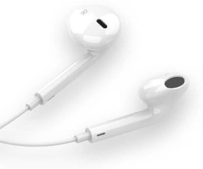 Riversong Melody T EA127 Wired Headset  (White, In the Ear)